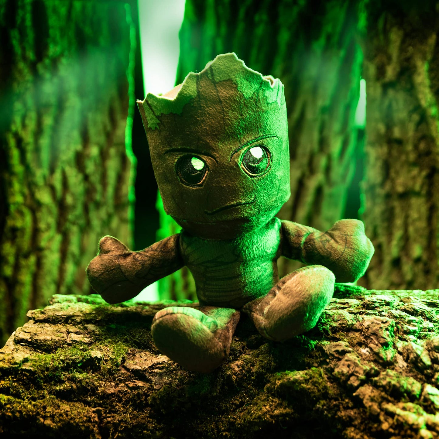 Bleacher Creatures Marvel Groot 8' Kuricha Sitting Plush - Soft Chibi Inspired Toy