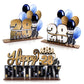 Lingteer Happy 28Th Birthday Gold Acrylic Table Topper Centerpieces Set - Cheers To 28 Years Old Birthday 28Th Bday Party Gift Decorations.
