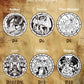 Kabinka Spinner Dice for 7 in 1 DND Dice Set, Unique Metal Dice for Dungeons and Dragons RPG Role Playing Gaming (Bronze)