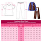 Relibeauty Kids Cowboy Costume For Boys Cosplay Costumes Birthday Party Christmas Halloween Dress Up Gift For Kids 5 Sets,Blue 6-7/130