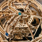 Wood Trick Wooden Marble Run Electric Motorized - 3D Wooden Puzzles For Adults And Kids To Build - 17X16 In - Marble Maze Wooden Model Kits For Adults And Teens To Build