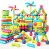 Loovio Magnet Toys for Kids - Montessori Magnetic Building Blocks, Multicolor, Model LVMS-40A, Educational Gift for 3 Year Olds
