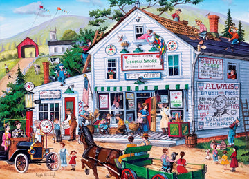 MasterPieces 1000 Piece Jigsaw Puzzle for mature-themeds  Family  Or Youth - Samuel Sutty Dry Goods - 19.25x26.75