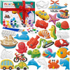 80 Piece Arts and Crafts for Kids Ages 4-8, Kids Paint Kit Art Set, Easter Craft Activities Kits, Creative Art Activity Gift Toy