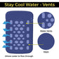 Jambo Pool Floats, Extra Large Fabric Pool Float, Comfortable Oversized Pool Floats For Adults, Heavy Duty Pool Air Mattress, Inflatable Lounge Raft, Tanning Pool Lounger, Tanning Chair, Pool Toys