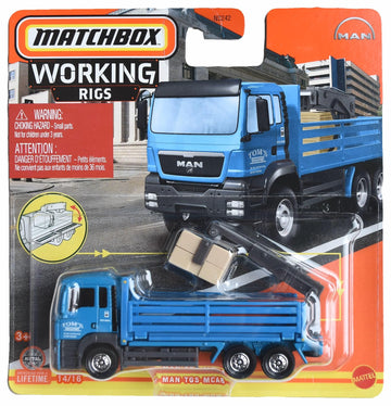 Matchbox Man TGS Mcab, Working Rigs 14/16 [Blue]