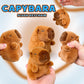Kawaite Small Brown Capybara Plush Toy, Cute Stuffed Animal, Soft PP Cotton for Kids, Ideal for Parties and Classroom Prizes