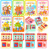 Valentines Day Cards for Kids School, 24 Pack Valentines Day Gifts for Kids with Mini Slot Machine Toys, Funny Toys for Classroo