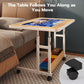 upvercy 1500 Piece Adjustable Puzzle Table with Legs and 6 Trays & Protective Cover, 34.8 x 26.7 Rolling Puzzle Board with Stora