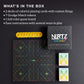 Brybelly Nertz Royal Rumble Card Game - Party Solitaire Game, Up To 8 Players - 2 Decks Colorful Playing Cards, Wide Poker Cards