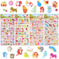Shangrla Cat And Dog Puffy Stickers For Kids Girls 3D Puff Puppy Kitten Pet Stickers For Adults Teens,Cute Small Dog Cat Face Stickers For Phone Case,Stationery,Albums,4 Sheets.