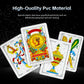 CDBXRA Spanish Playing Cards - Luxury Silver Foil, Waterproof PVC - Original Briscas Deck for Puerto Rico & Mexico (1 Pack)