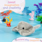 Forest & Twelfth Mini Plush Stingray Toy, 4-Inch Stuffed Animal, Ocean Party Favor, Goody Bag Prize