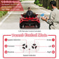 Costzon Ride On Car, Lamborghini Licensed 12V Battery Powered 4Wd Sports Car With Remote Control, 3 Speeds, Hydraulic Doors, Led Lights, Towing Wheel, Horn, Music, Electric Vehicle For Kids Aged 3-8