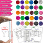Yitohop 12080+ Loom Bands Kit, Rubber Bands For Bracelet Making Kit, Diy Art Craft Loom Bracelet Kit,2025 Creativity Birthday Gift Ideal Christmas Gifts