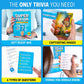 The World Game Super Trivia Board Game - 1200 Questions - Fun for Teens & Adults - Model ST-2411-EN3 - Perfect for Parties