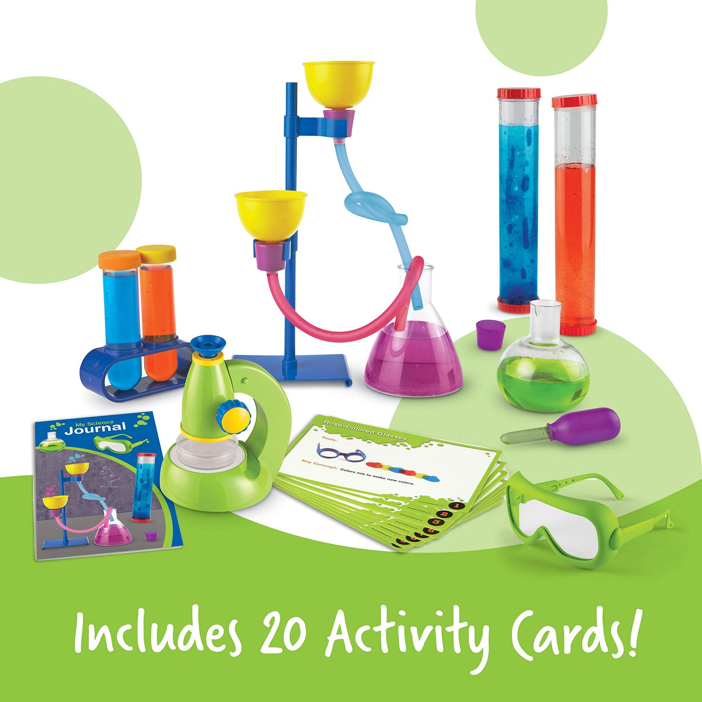 Learning Resources Primary Science Deluxe Lab Set, 45 Pieces, Large, Multicolor, STEM Toys for Ages 3+