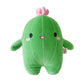 Baboli Cuddly Cactus Stuffed Plant Animal With Smile Face And Pink Antenna Honey Cacti Plush Soft Toy Pretty Sweet Mascot Gifts For Kids Girls And Boys Present For Birthday Or Party 10 Inches