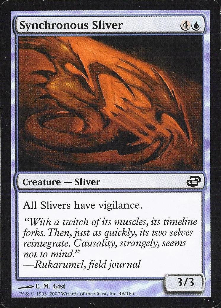 Magic: the Gathering - Synchronous Sliver - Planar Chaos