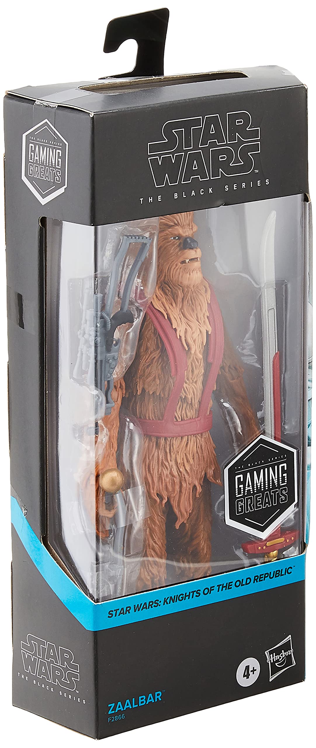 Star Wars The Black Series Zaalbar Toy 6-Inch-Scale Gaming Greats Exclusive Collectible Action Figure, Toys For Kids Ages 4 And Up