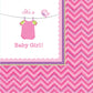 Amscan 501489 Its a Baby Girl Beverage Napkins