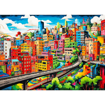 Tangcomplete - Gornergrat Railway Station Puzzles For Adults 1000 Pieces, Jigsaw Puzzles For Adults 1000 Piece, Challenging Game