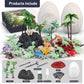 Woumserta Jumbo Dino Eggs Dig Kit, Dinosaur Toys For Kids 5-7 8-12, 2 Dinosaur Eggs Excavation With Digging Tools, Educational Stem Toys For Boys Girls Birthday, Christmas, Easter Gift