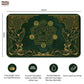 Paramint Emerald Phoenix (Stitched) - Mtg Playmat - Compatible With Magic The Gathering Playmat - Play Mtg, Yugioh, Tcg - Original Play Mat Art Designs & Accessories