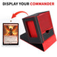 Voxor Mtg Commander Deck Box, Card Deck Box With Commander Display, Fits 100 Double-Sleeved Cards, 35Pt Card Holder & Dice Tray,