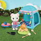 Honey Bee Acres Smores & More Camping Trip, Complete Set With Miniature Doll Figure, 10 Pieces , Ages 3+