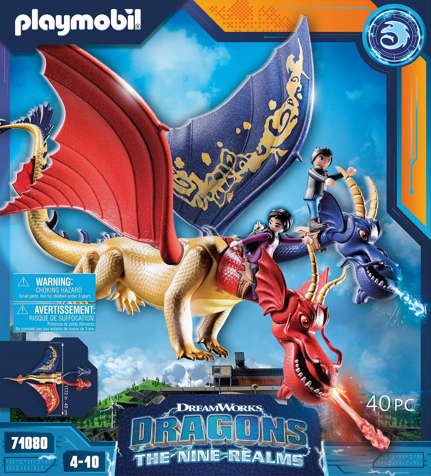Playmobil Dragons Nine Realms: Wu & Wei & Jun