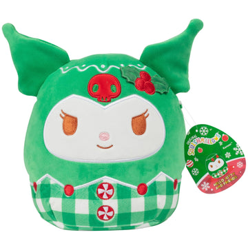 Squishmallows 8' Kuromi Plush – Ultra-Soft & Huggable Sanrio Collectible - Cute Gothic Kawaii Stuffed Toy For Kids & Adults For Fans, Bedtime Cuddles, & Decor – Officially Licensed