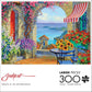 Buffalo Games 300 Piece Jigsaw Puzzle - Warmth of The Mediterranean, Large Size, Multicolor, Model 22121, Perfect for Game Nights
