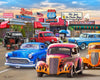 Springbok 1000 Piece Classic Car Puzzle - Hot Rods & Classic Cars - Made in USA - Cardboard