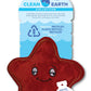 Spunky Pup Clean Earth Plush Starfish | Made From 100% Recycled Water Bottles | Small