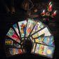 Smoostart 78 Tarot Cards With Guidebook, Holographic Tarot Cards Deck Future Telling Game With Colorful Box