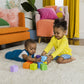Bright Starts KaledioCubes 9pk Stack & Squeeze Blocks Baby Bath Toys - Play & Learn with Colors, Numbers & Shapes, Ages 3 Months