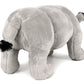 Ice King Bear Plush Toy - Grey Rhinoceros 14 Inches, Soft Polyester Stuffed Animal