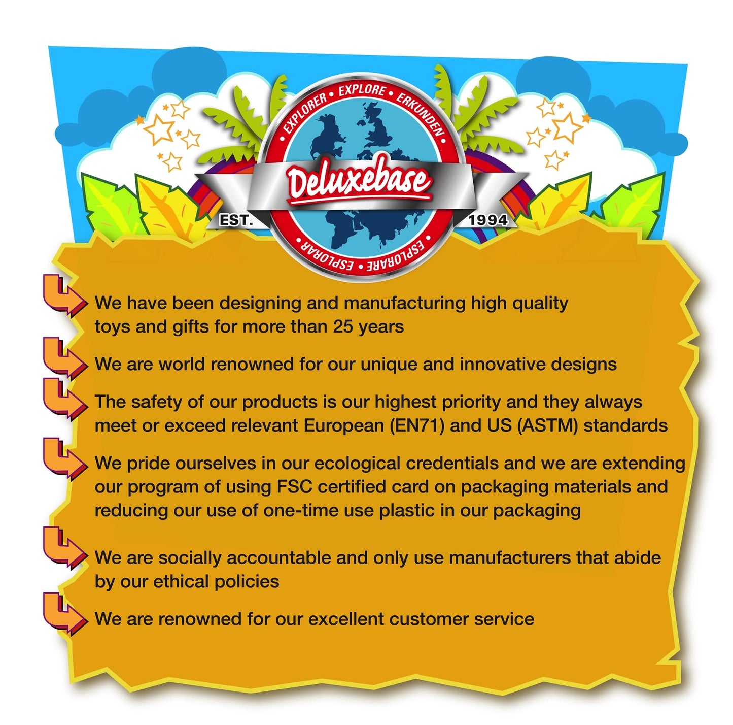 Deluxebase EcoBuddiez Tree Huggers - Wolf from 72cm Hanging Soft Toy Made from Recycled Plastic Bottles. Eco-Friendly Soft and C