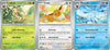 Leafeon Glaceon Eevee - Twilight Masquerade - Pokemon Card Lot - 011/167 & 054/167