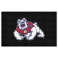 FANMATS 19290 Fresno State Bulldogs Ulti-Mat Rug - 5ft. x 8ft. | Sports Fan Area Rug, Home Decor Rug and Tailgating Mat - Black