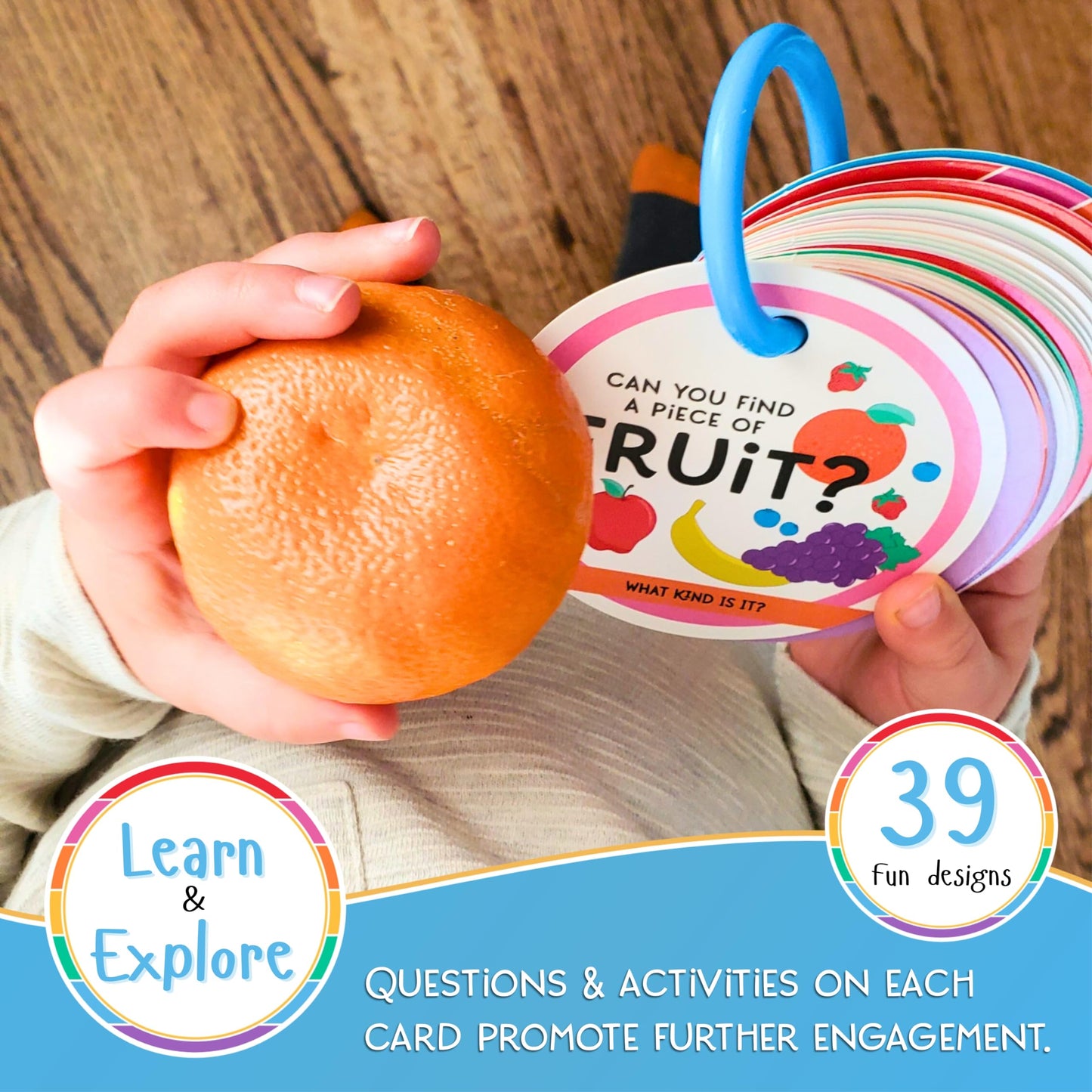 Lmc Products Children'S Scavenger Hunt Cards | Toddler Activities For 2, 3 Year Olds & Up | Toddlers Activity | Learning Games For Kids (Classic)