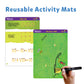 Skillmatics Educational Game - Reusable Activity Mats, Dry-Erase Marker, Multicolour, One Size, Ages 6 and Up, Model SKILL04BGS