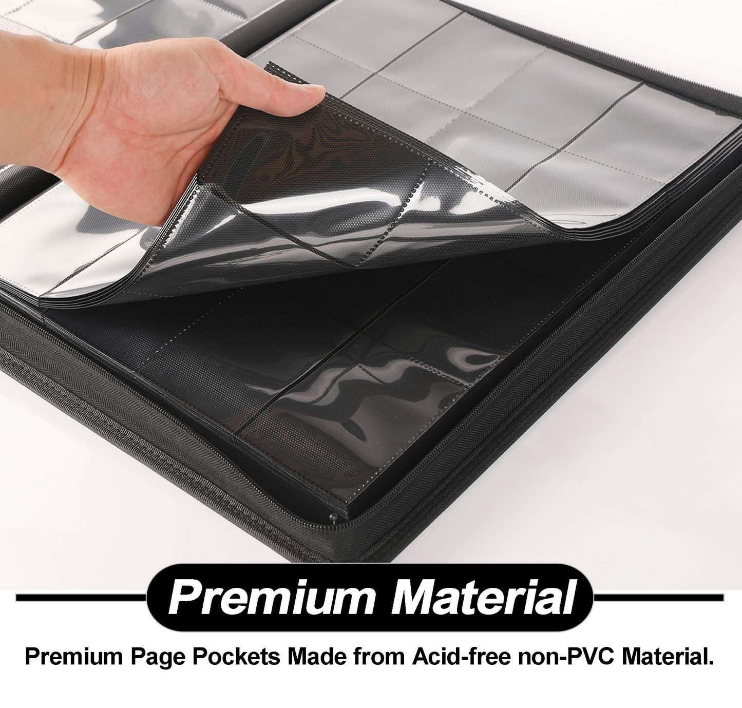 enhanced Card Binder 16 Pocket - Fits 1408 Cards