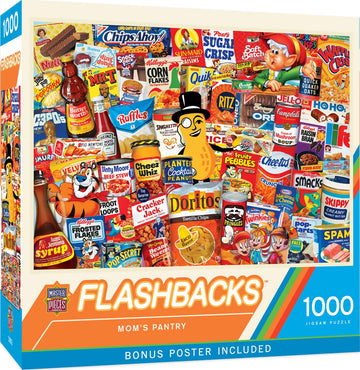 Masterpieces - 1000 Piece Jigsaw Puzzle, Mom’S Pantry, Fun For Adults, Family, Kids, Non-Glare Finish, 19.25' X 26.75'