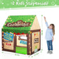 SweHouse Play Tent for Kids - Indoor/Outdoor Polyester Playhouse, 38.6" L x 27.6" W x 42.5" H, Perfect Gift for Boys & Girls