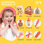 Bellochiddo Walking Dog Toys For Kids - Electronic Puppy With Animated Walking Wag Tail, Storage Cage And Accessories, Interactive Pet Care Gifts For Toddlers 2 3 4 5 6