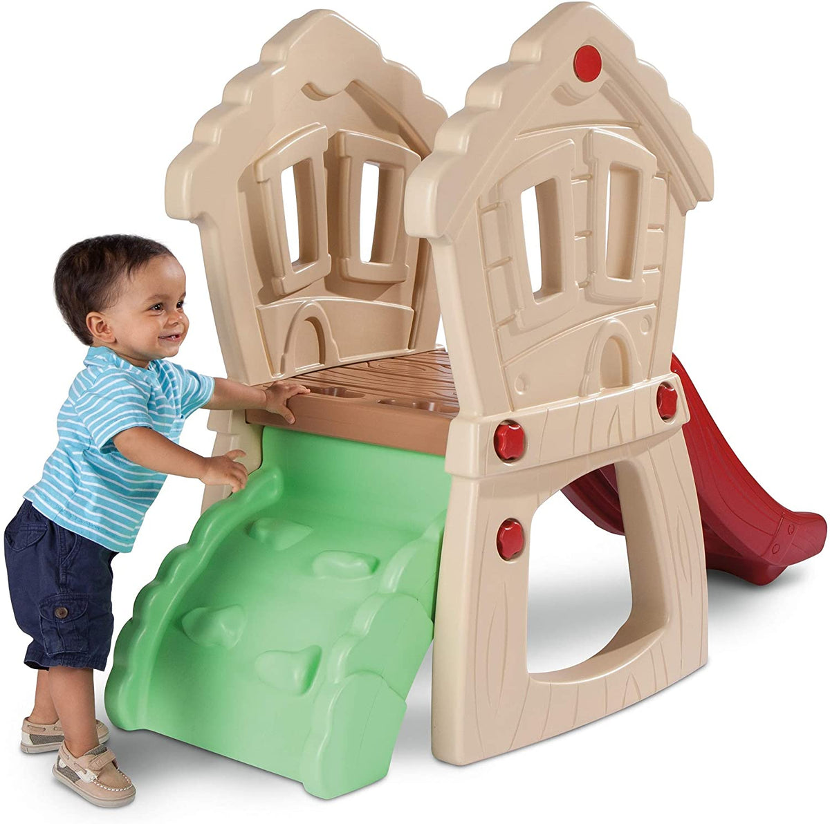 Climb and Slide, and Hide!