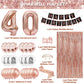 40Th Birthday Decorations For Women,Rose Gold Happy 40Th Birthday Party Decorations Woman Birthday Balloons 40 And Fabulous Sash