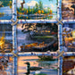 Buffalo Games 1000 Piece Jigsaw Puzzle - Darrell Bush North Country - Large Multicolor Cardboard 26.75 x 19.75 for Adults